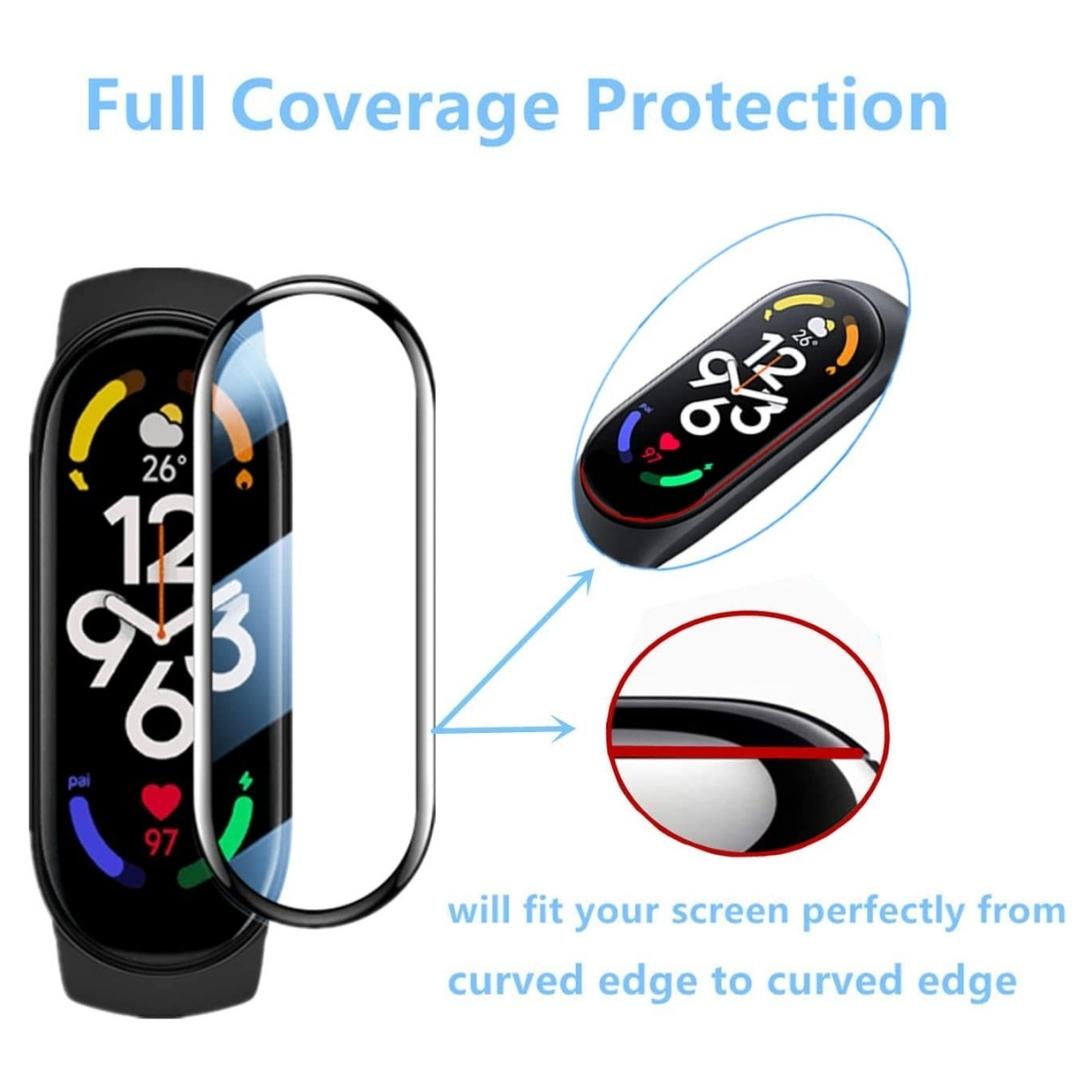 Protector de pantalla compatible con Xiaomi Mi Band 7
