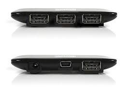 Concentrador Universal KlipXtreme Hub 4 puertos USB 2.0