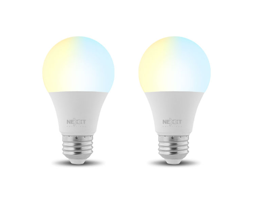 Foco Smart LED marca Nexxt - Luz de Blanca (dos tonos Frió y Cálido)