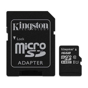 Memorias Kingston Tarjeta microSD, SDCS2/32GB/128GB Class 10 con Adaptador SD