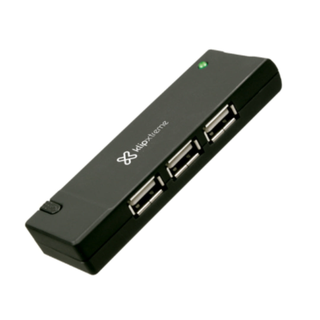 Concentrador Universal KlipXtreme Hub 4 puertos USB 2.0