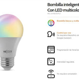 Foco Smart LED marca Nexxt - Luz de Colores - Paquete 2