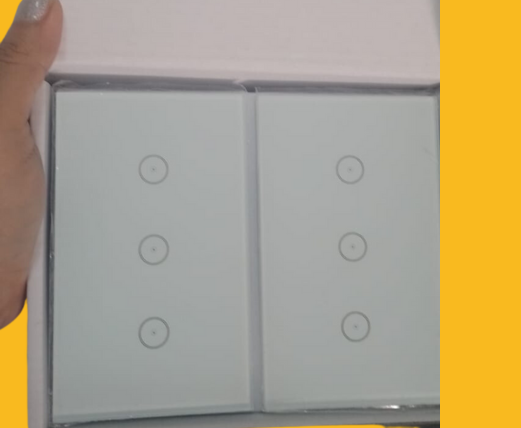 Interruptor de pared Smart de Vidrio Templado
